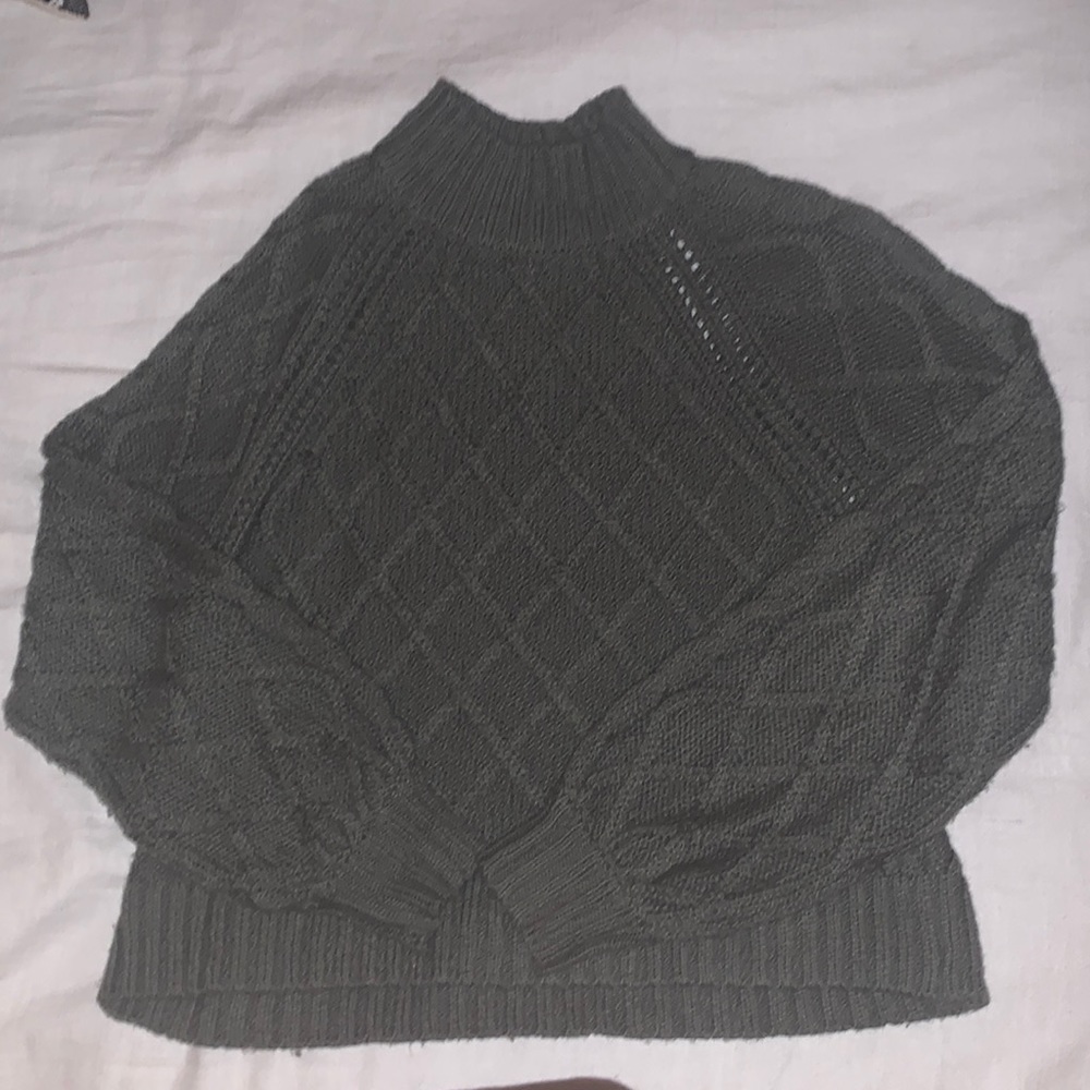Mock-neck Sweater